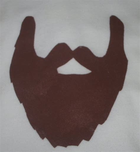 diy beard template.